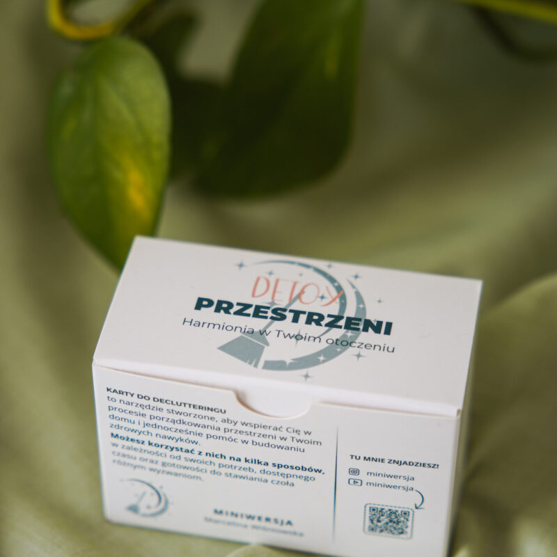 Karty do declutteringu